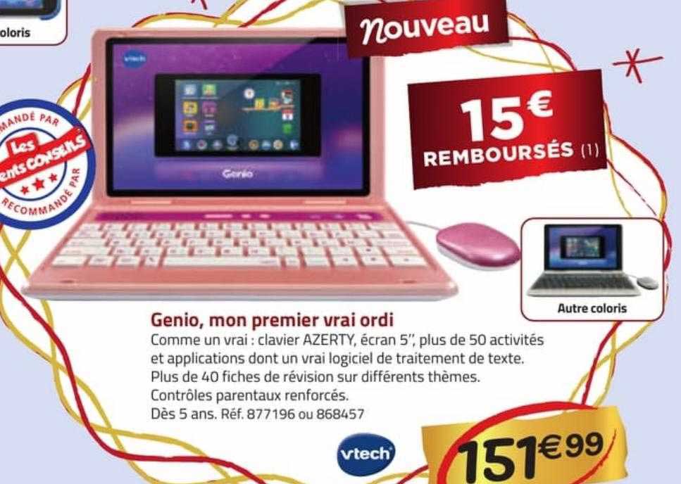 genio, mon premier vrai ordi vtech