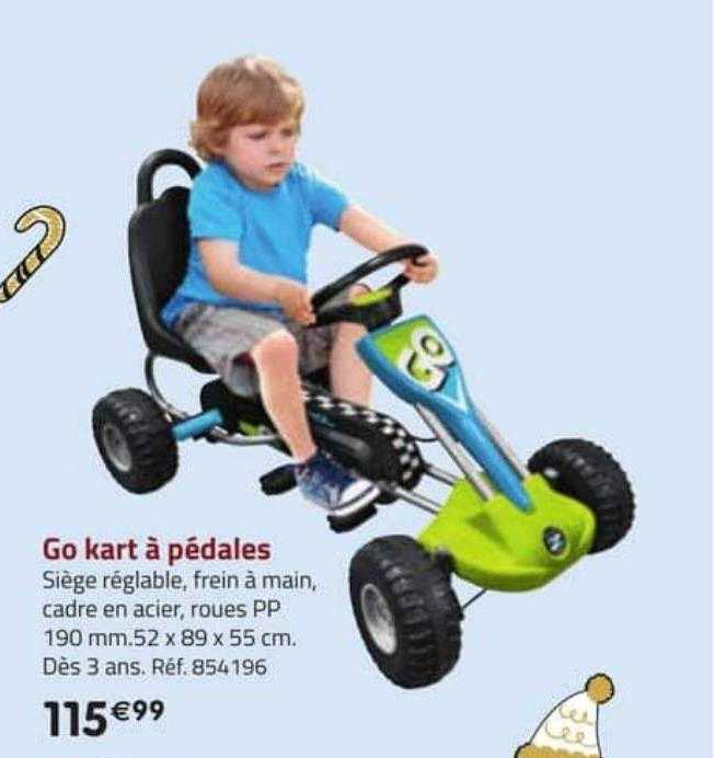 go kart à pédales