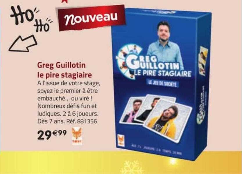 greg guillotin le pire stagiaire
