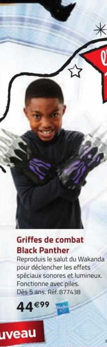 griffes de combat black panther hasbro