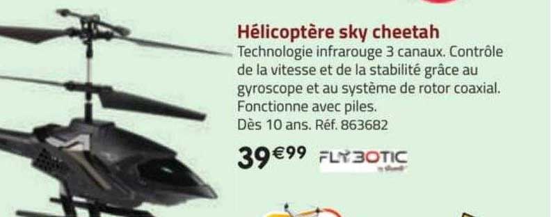 hélicoptère sky cheetah