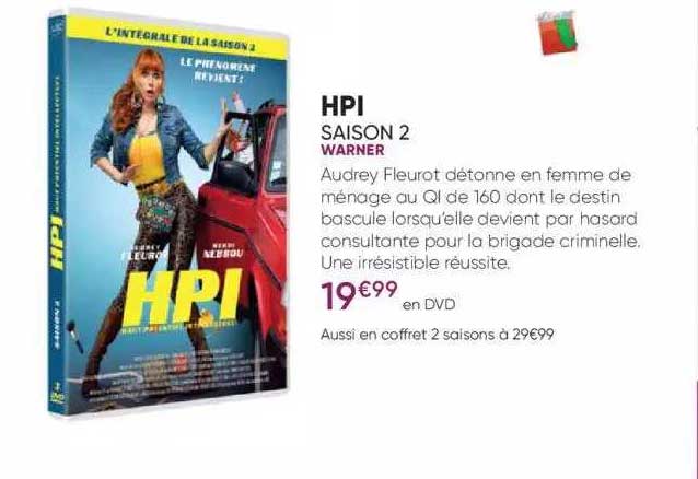 hpi saison 2 warner
