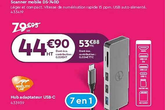 hub adaptateur usb-c