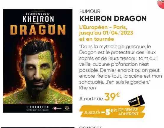 humour kheiron dragon