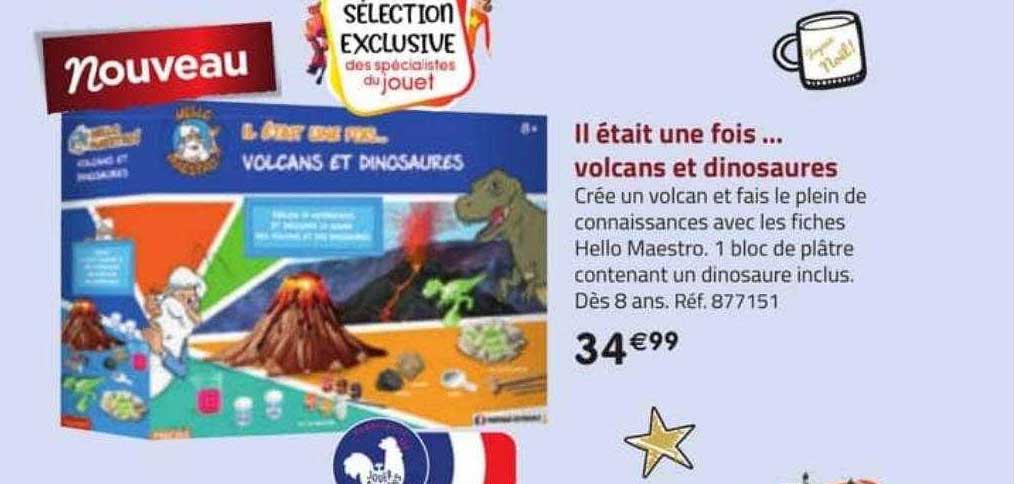 il était une fois...volcans et dinosaures