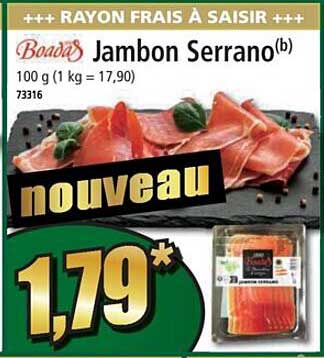 Jambon Serrano Boadas