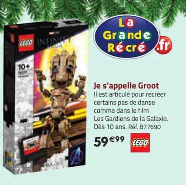 je s'appelle groot lego