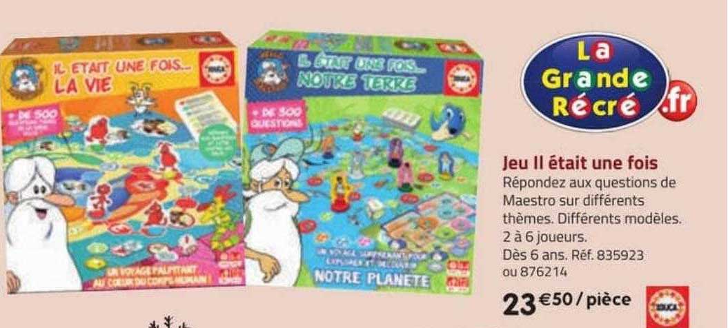 jeu il était une fois