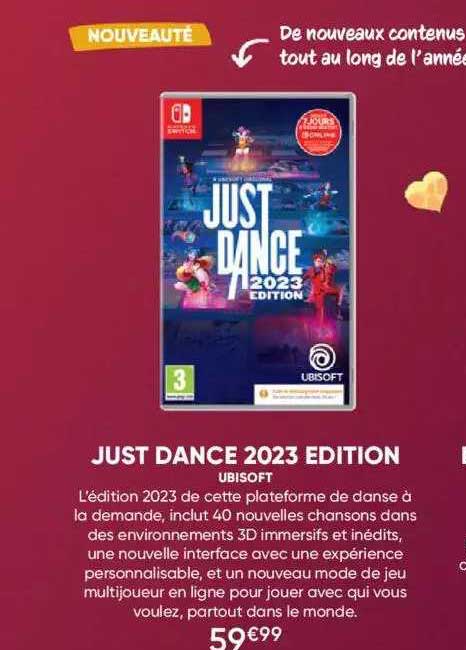 just dance 2023 édition - ubisoft