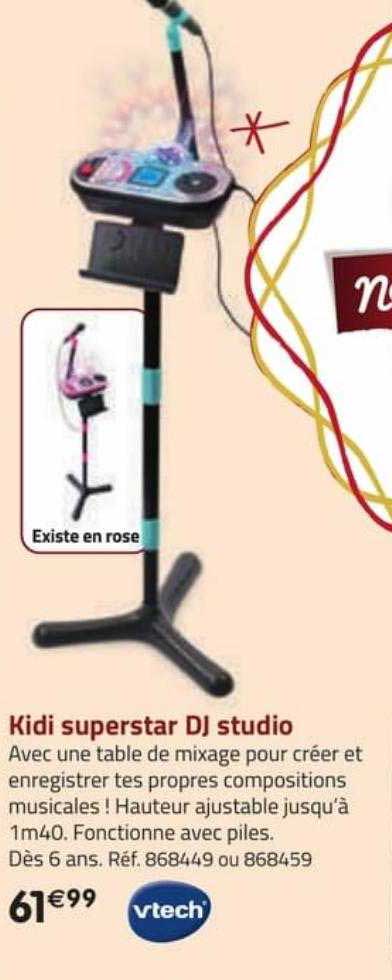 kidi superstar dj studio vtech