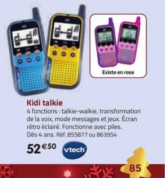 kidi talkie vtech