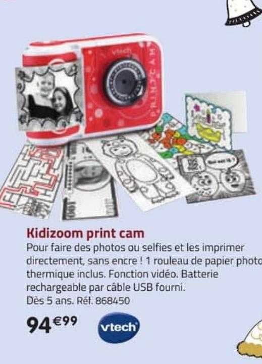 kidizoom print cam vtech
