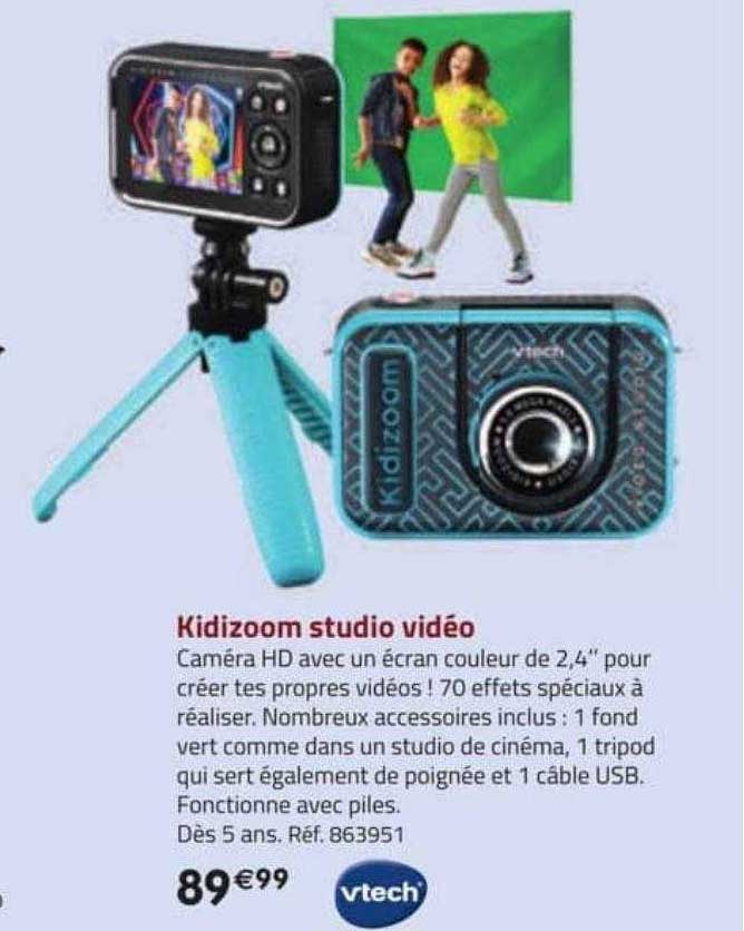 kidizoom studio vidéo vtech