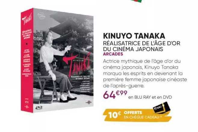 kinuyo tanaka - réalisatrice de l'âge d'or du cinéma japonais - arcades