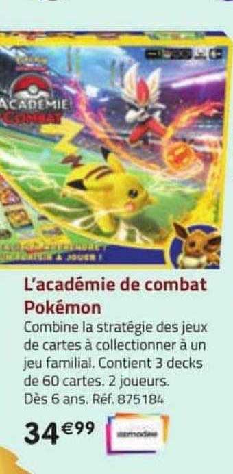 L'académie De Combat Pokémon Asmodee