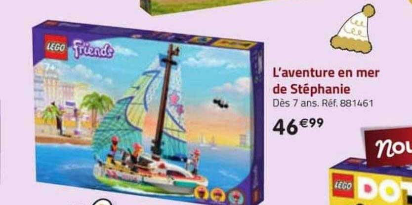 l'aventure en mer de stéphanie lego friends