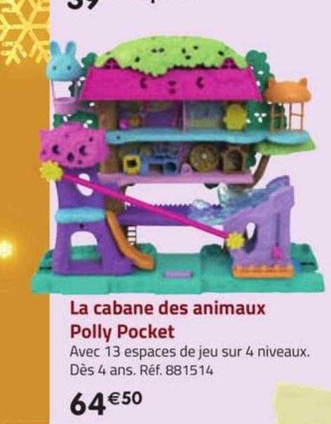 la cabane des animaux polly pocket