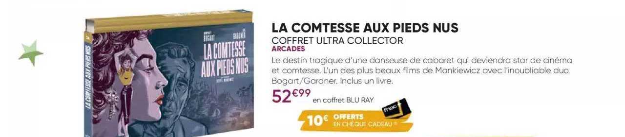 la comtesse aux pieds nus - coffret ultra collector - arcades