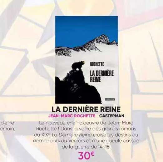 la dernière reine - jean-marc rochette - casterman