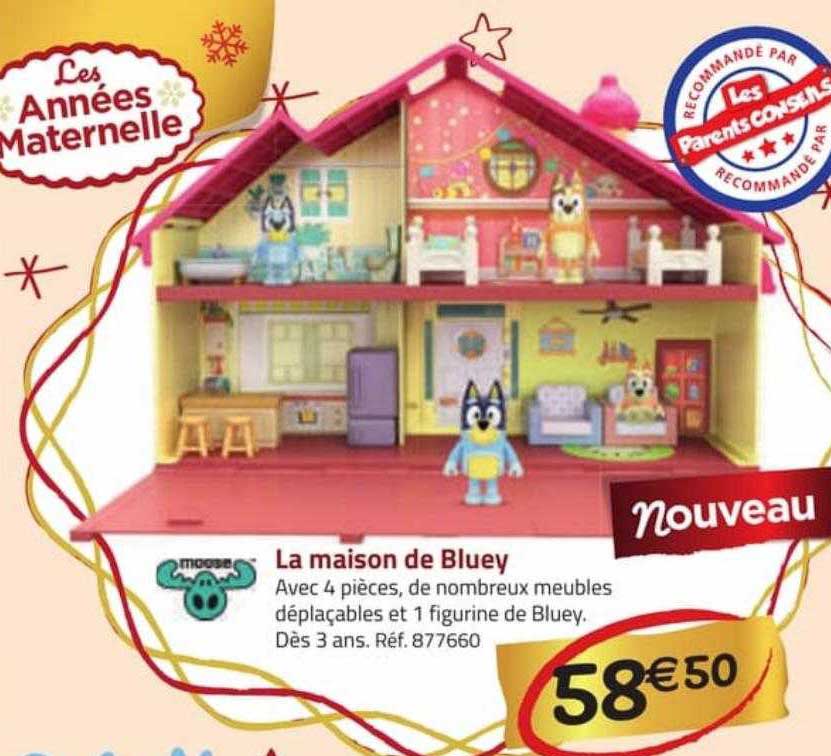 la maison de bluey moose