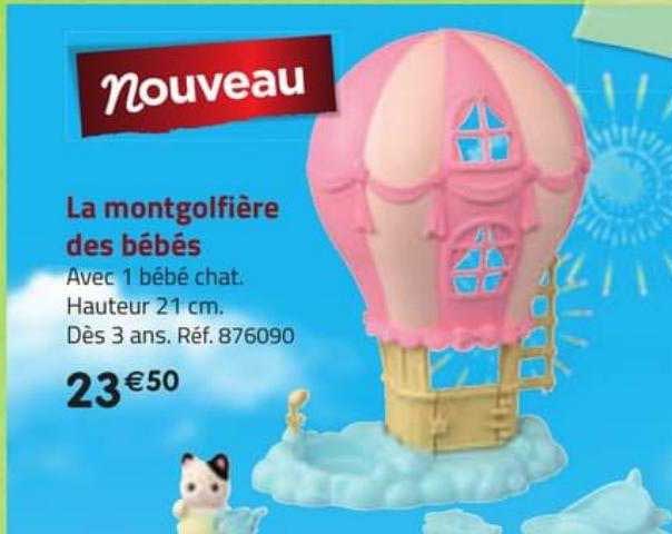 la montgolfière des bébés
