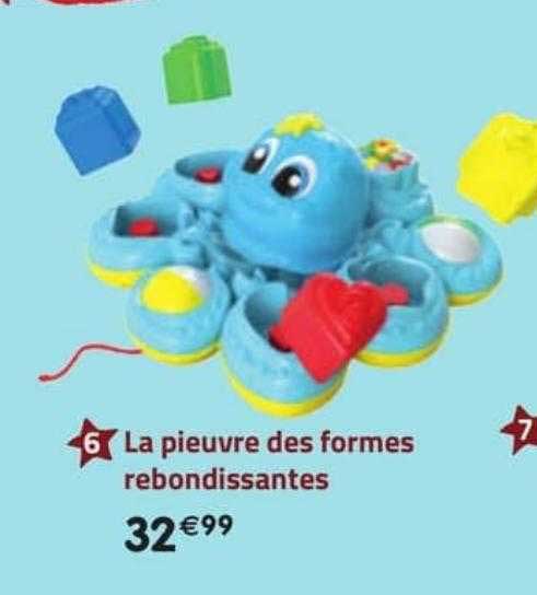 la pieuvre des formes rebondissantes