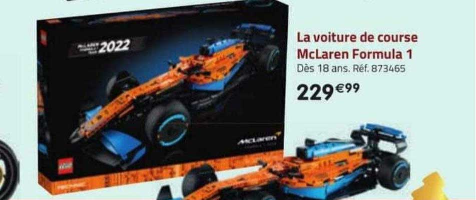 la voiture de course mc laren formula 1