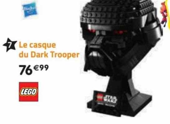 le casque du dark trooper lego