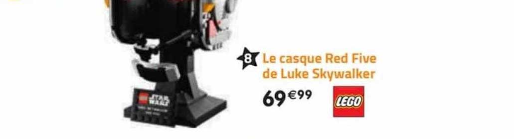 Le Casque Red Five De Luke Skywalker Lego Star Wars