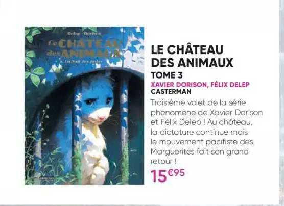 le château des animaux tome 3 - xavier dorison, félix delep - casterman
