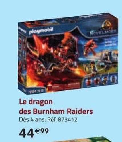 Le Dragon Des Burnham Raiders Playmobil