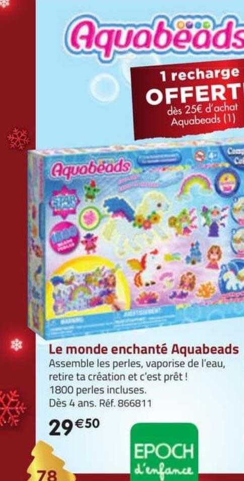 le monde enchanté aquabeads
