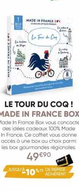 le tour du coq! made in france box