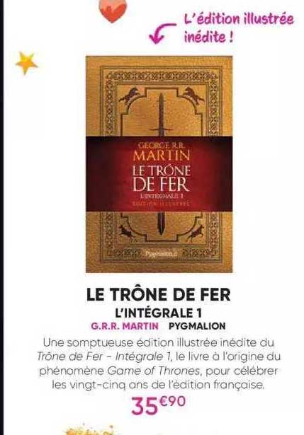 le trône de fer - l'intégrale 1 - g.r.r. martin