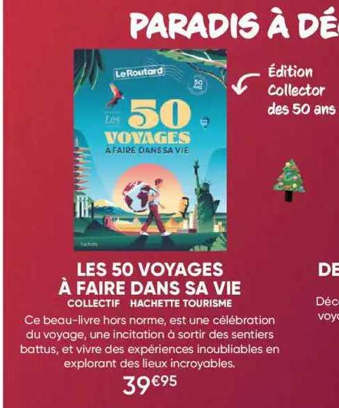 les 50 voyages à faire dans sa vie
