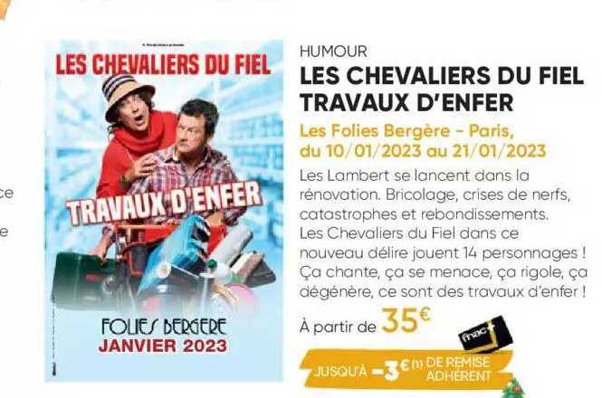 les chevaliers du fiel travaux d'enfer