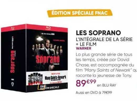 les soprano - l'intégrale de la série + le film - warner