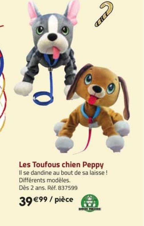 les toufous chien peppy