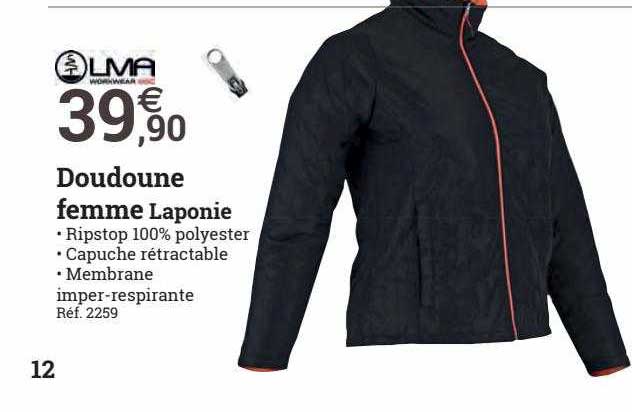 lma doudoune femme laponie
