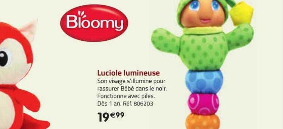 luciole lumineuse bloomy