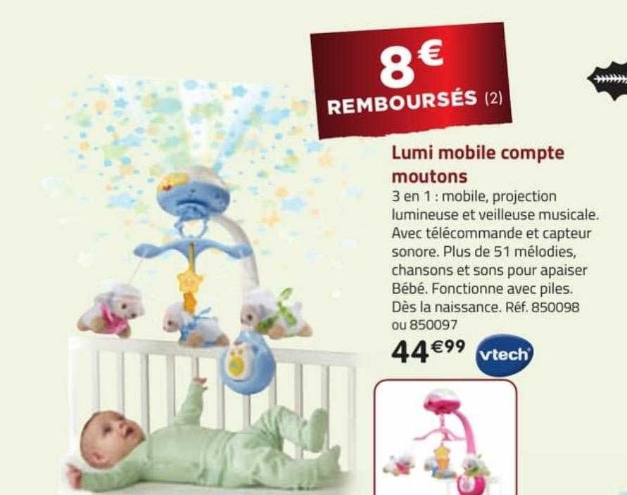 lumi mobile compte moutons vtech