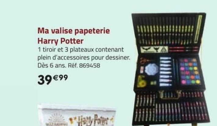 ma valise papeterie harry potter