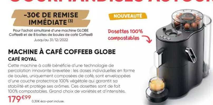 Machine à Café Coffeeb Globe Café Royal