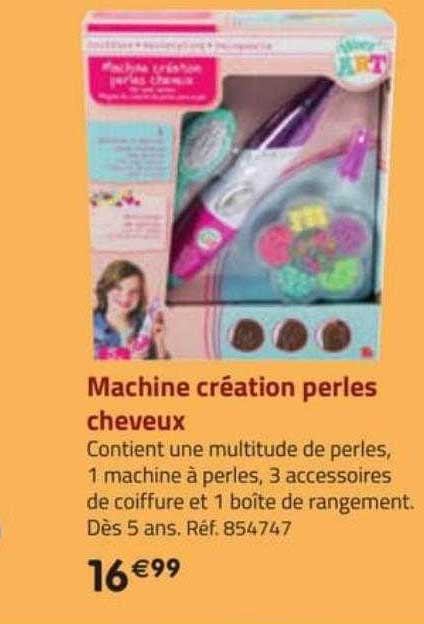 machine création perles cheveux wooz art