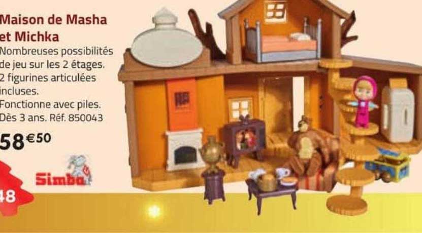 maison de masha et michka simba