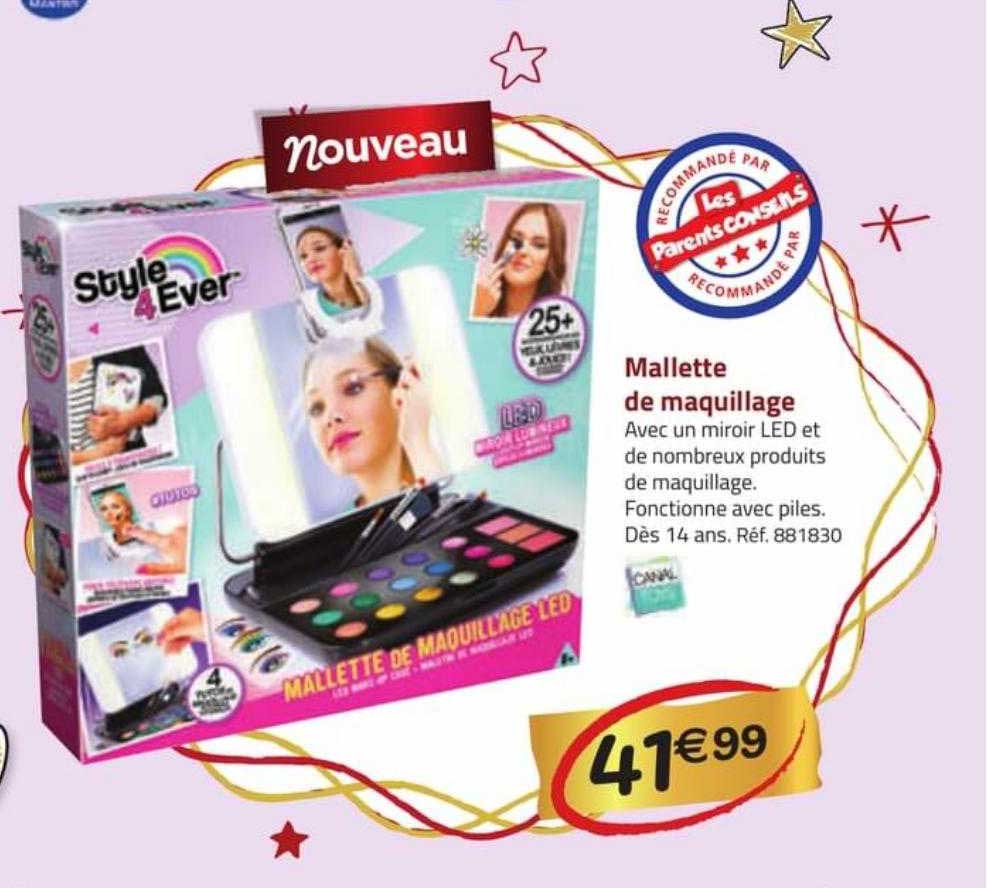 mallette de maquillage canal toys