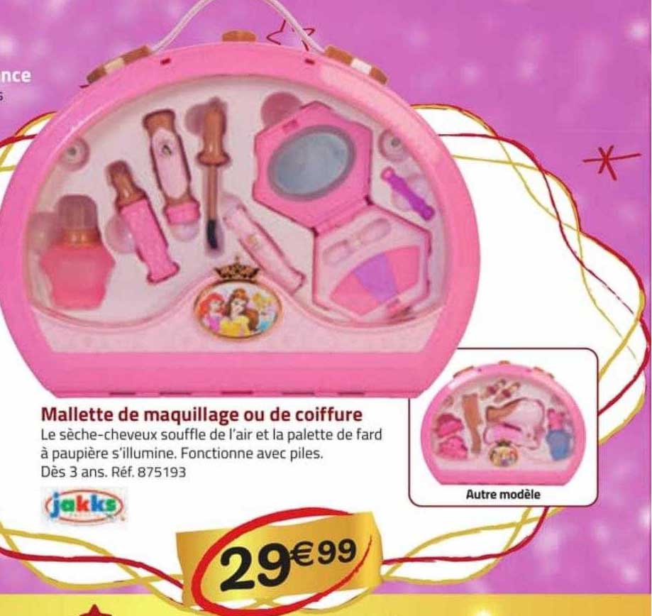 mallette de maquillage ou de coiffure jakks