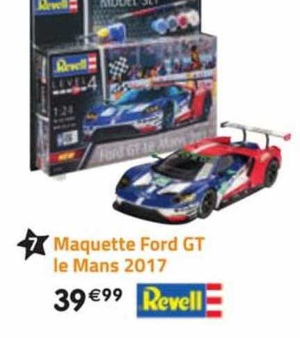maquette ford gt le mans 2017 revell