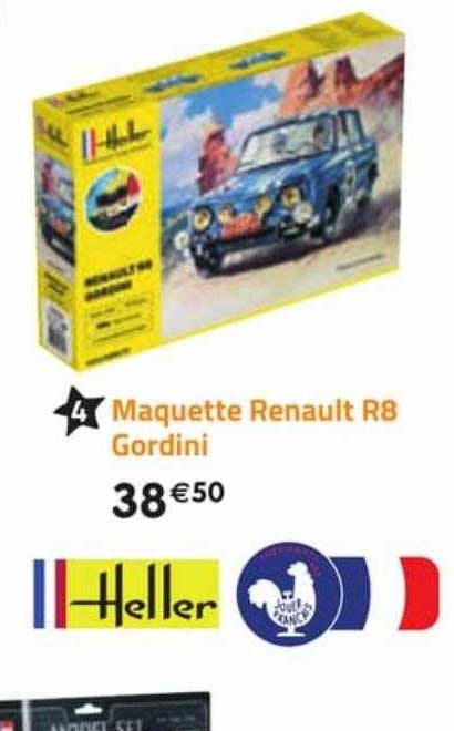maquette renault r8 gordini