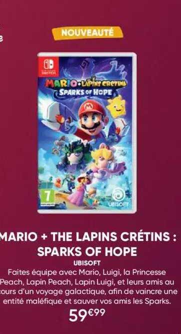 mario + the lapins crétins : sparks of hope - ubisoft
